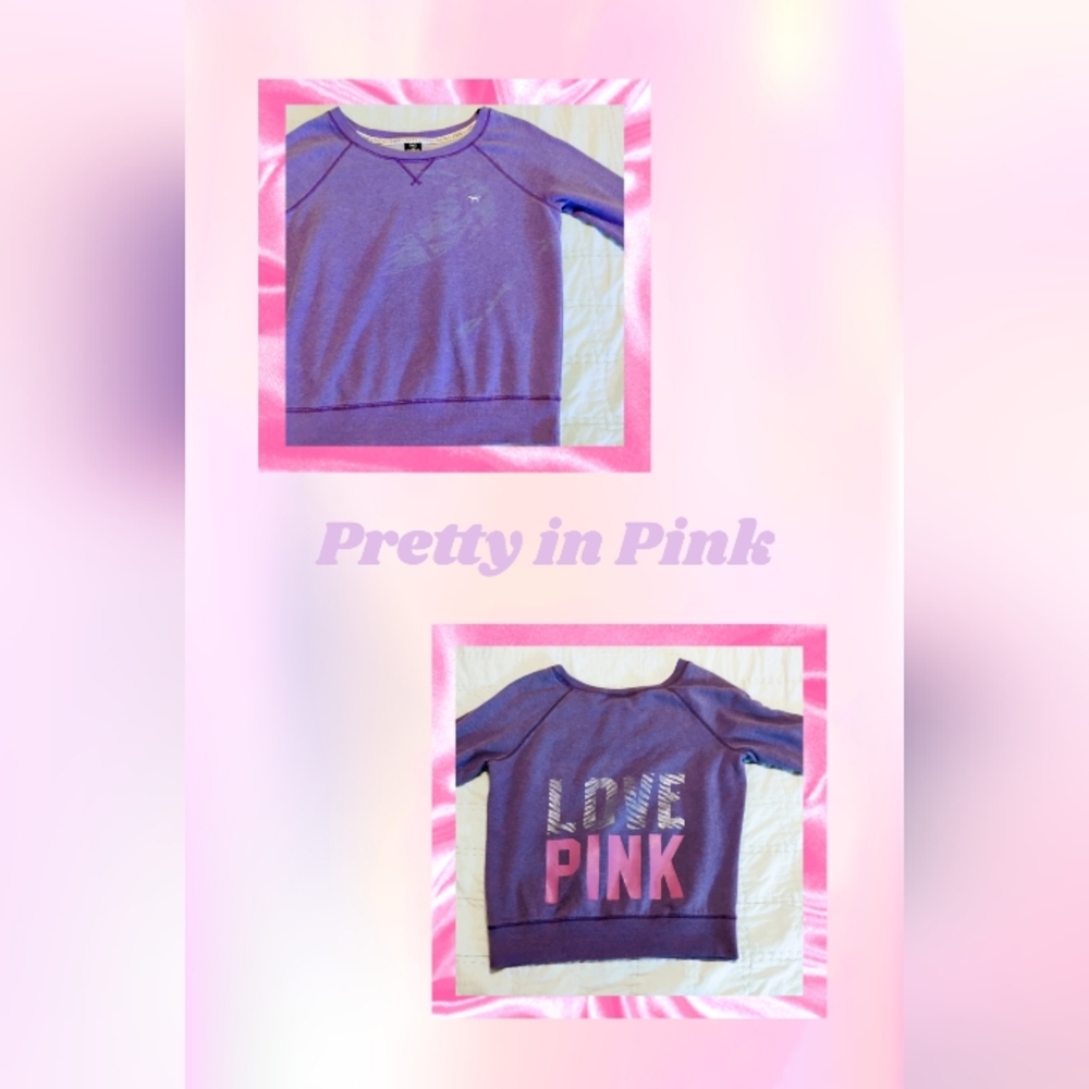 Victoria's secret pink sweatshirt